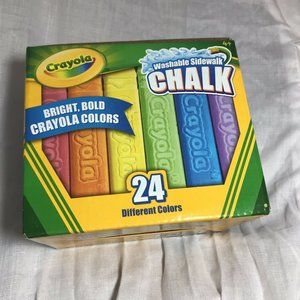 Crayola Sidewalk Chalk Washable 24 Count